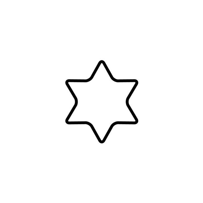 Формочка для печива Зірочка металева 4 см Kaiser