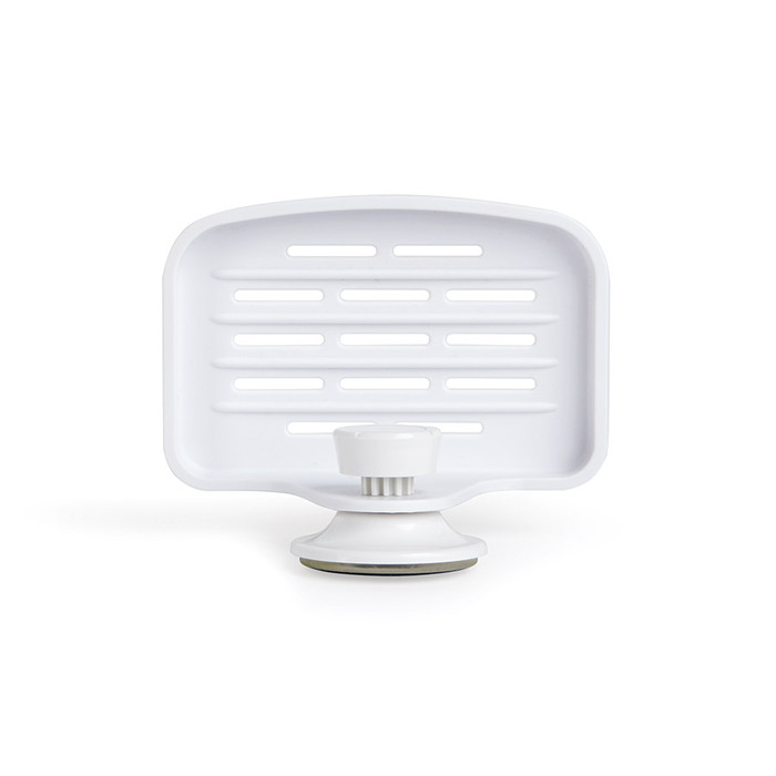 Мильниця для душа настінна 13х8,5х10,5 см біла Flex Umbra