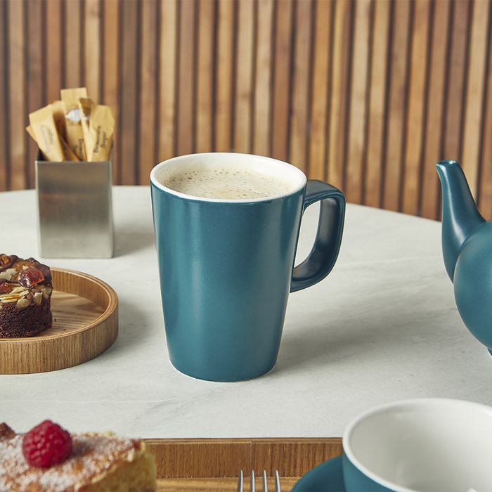 Кружка 340 мл, сине-зеленая матовая, Matt Teal, Color Tea, GenWare