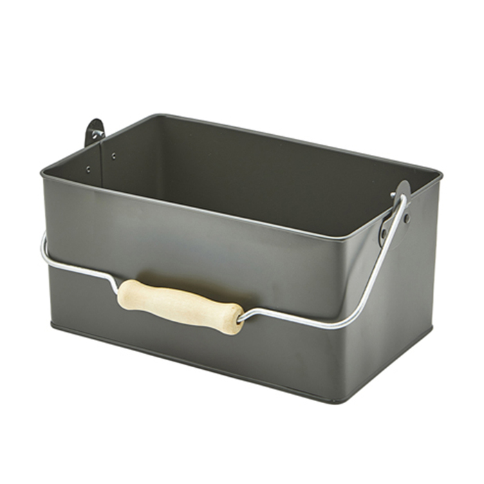 Ємність прямокутна 24.5x15.5x12.5 см, темно-оливкова, Caddy, GenWare