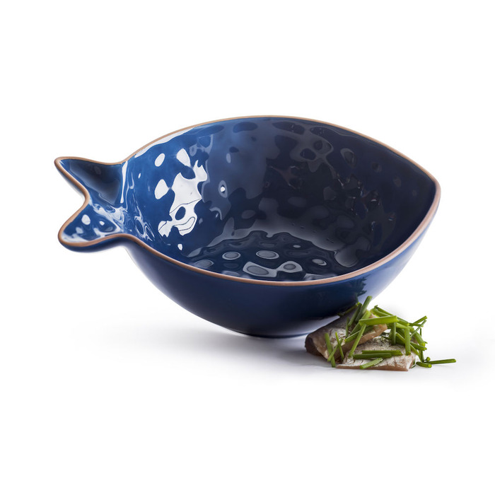 Піала для морепродуктів маленька 18х15х6 см синя Sagaform