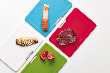 Набір обробних дощок, 7,5 х 22,2 х 32 см, срібло Folio Regular Joseph Joseph