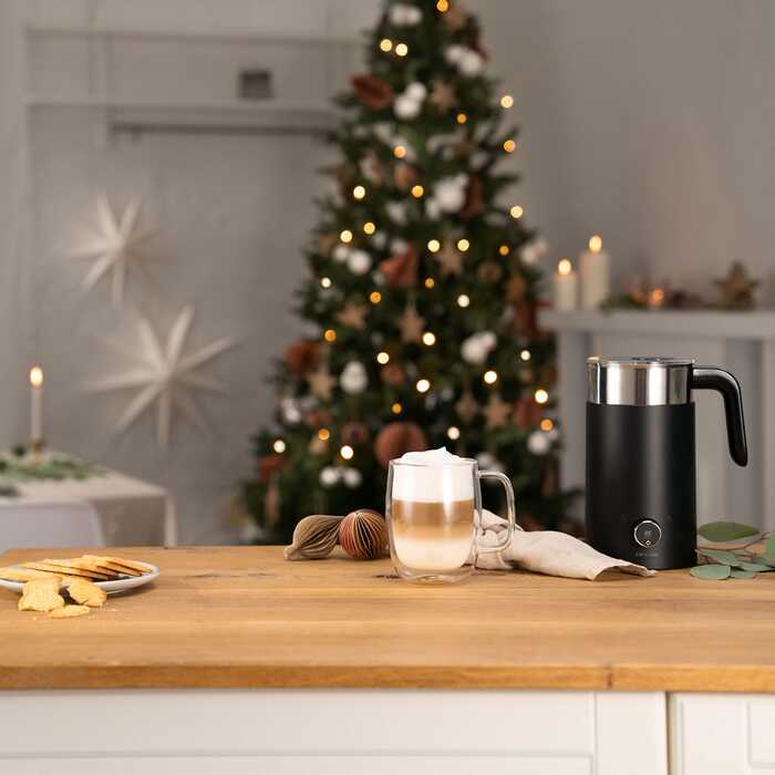 Збивач молока 400 мл чорний Enfinigy Zwilling