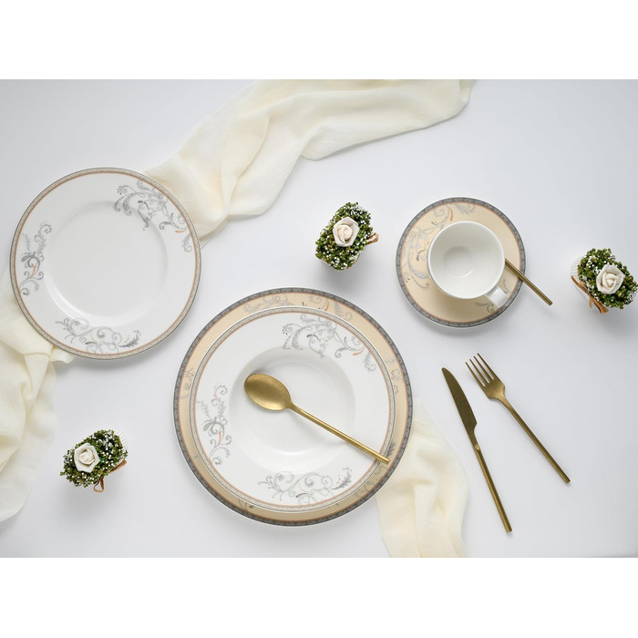 Набір посуду на 6 персон, 30 предметів, Villa Medici Creatable