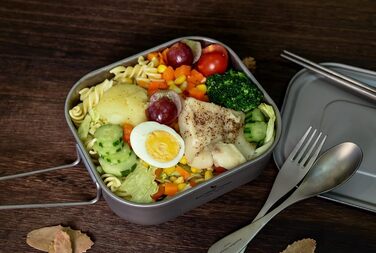 Титановая контейнер с крышкой 1 л Boundless Voyage