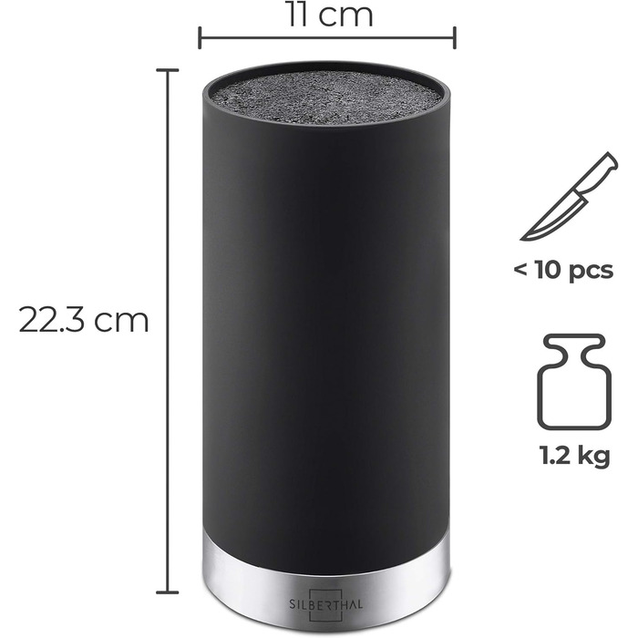 Універсальний ножовий блок 22,3 Silberthal