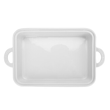 Марміт прямокутний Fissman 31x22,5x6,5 см / 2,2 л фарфор (14161)