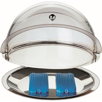 Набір лотків, що складається з глибокого лотка, плоского піддону, двох охолоджувальних батарей і одномісної витяжки APS