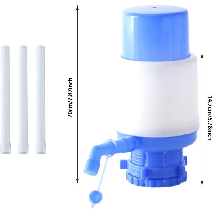 Помпа для води синій-білий Blogiiup