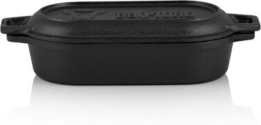 Чавунна жаровня 1 л 29 х 12,5 х 5,5 см BBQ-Toro