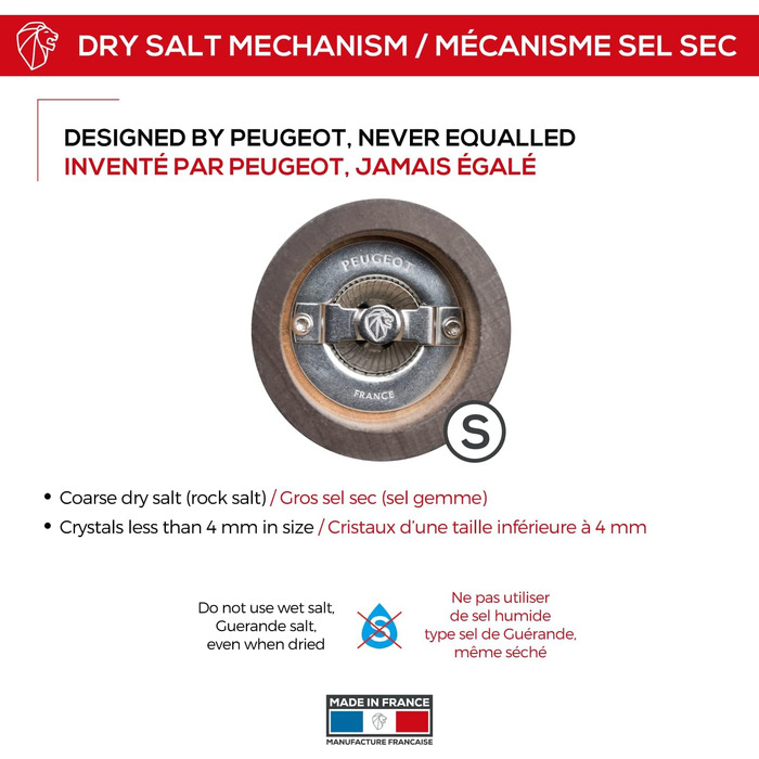 Високоякісна ручна робота I з індивідуальним регулюванням помелу I Кухонні аксесуари I (соляна млин, шоколад), 22