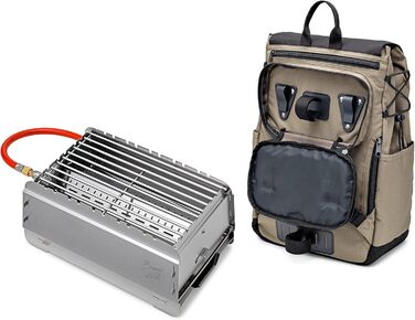 Мобільний газовий гриль на 50 мбар BRUZZ WILLI