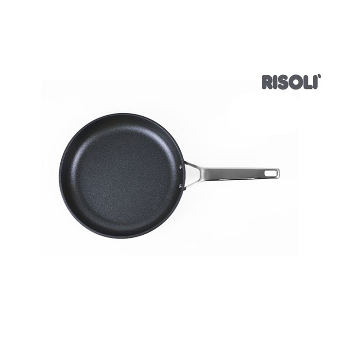 Сковородка диам.28 см'BLACKPLUS' мет. ручка 18/10 OP103HT/28TP RISOLI