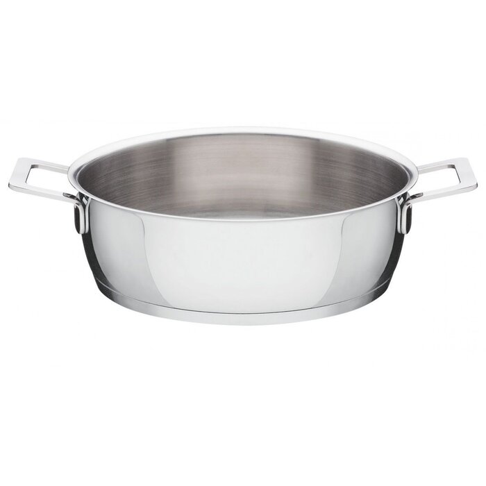 Кастрюля с двумя ручками 24 см 3,4 л металлик Pots & Pans Alessi