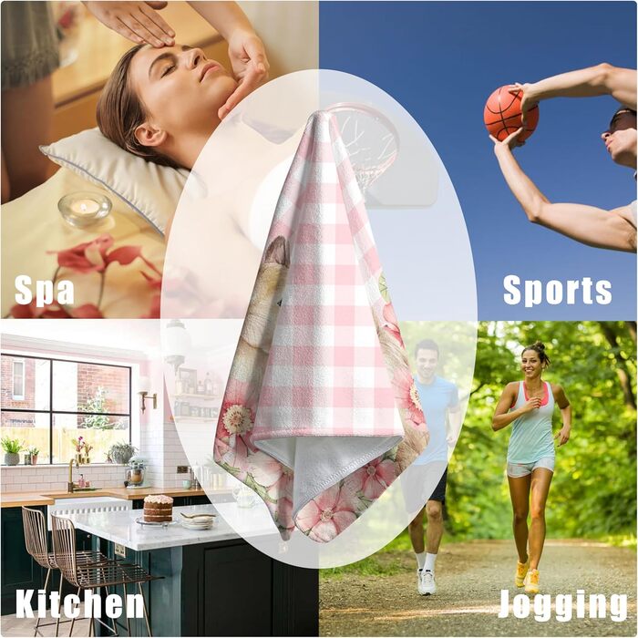 Різдвяні кухонні рушники Kwlegh, рушник для рук, різдвяна ялинка, цукерка-тростина, сніжинка, рушник для пальців, набір з 2 шт. , милий чоловічий банний рушник, високопоглинаючі рушники, 36 x (великодні)