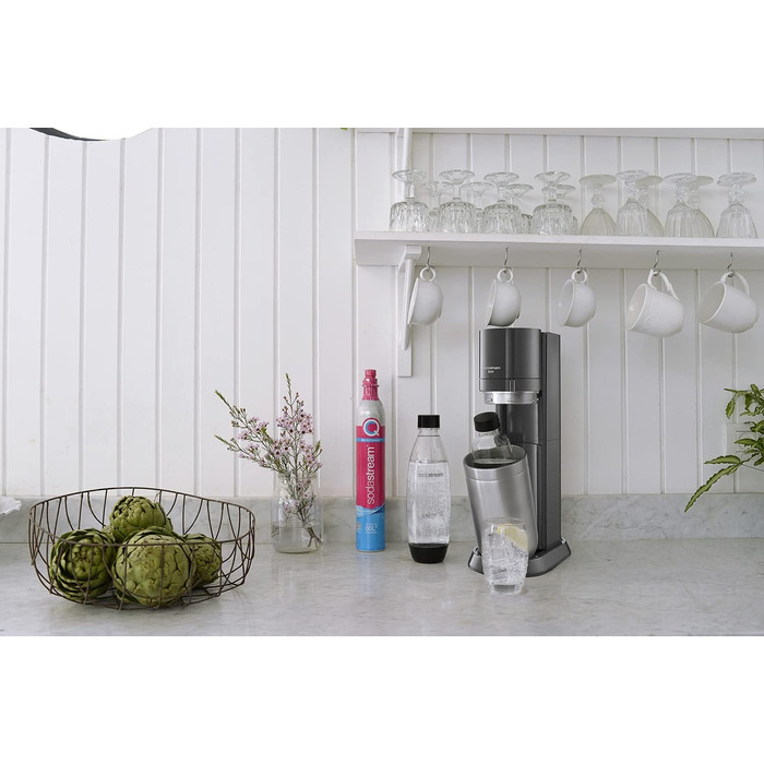 Набір для газування води, 5 предметів, чорний Duo SodaStream