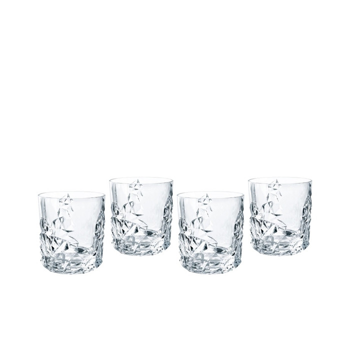 Набір склянок для віскі 340 мл, 4 предмети, Sculpture Nachtmann