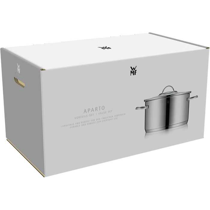 Набір індукційних каструль 11 предметів WMF Aparto Advantage