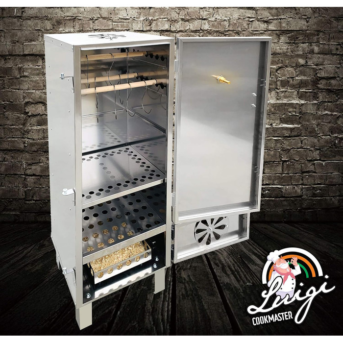 Коптильня з нержавіючої сталі 39 х 40 х 113 см Firend