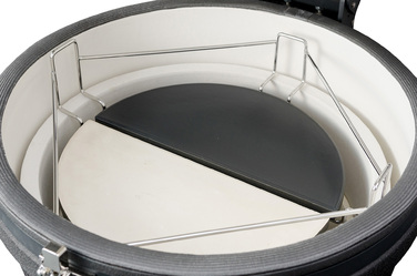 Керамический угольный гриль Kamado L 5 в 1 с системой BBQ Block Fire GRILLI 749777 Код: 012008