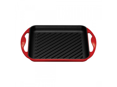 Сковорода гриль квадратна, 24 см, червона Le Creuset
