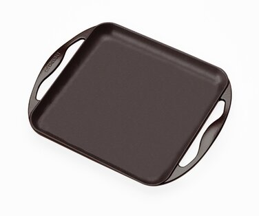 Сковорода гриль 33 см, чорний Le Creuset