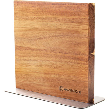 Ножевой блок магнитный из древесины акации Hanseküche