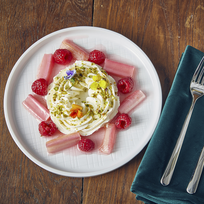 Тарелка презентационная 20*2.2 см с низким вертикальным бортом, Incise Porcelain Lavara, GenWare