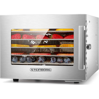 Дегідратор на 6 полиць, 400 Вт Steinborg