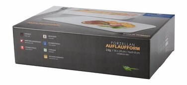 Форма для запікання з кришкою 36 х 24 х 8 см, біла No Limits Seltmann