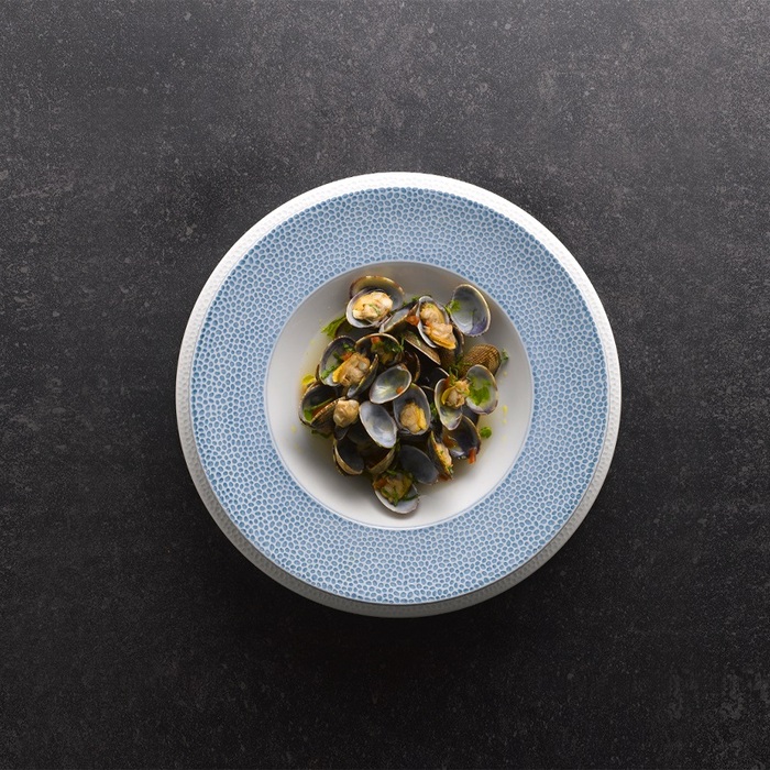 Набір з 12 глибоких тарілок 25,5 см Isla Ocean Blue OCISID251 Churchill