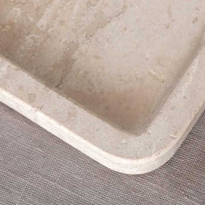 Сервірувальний піднос 40,5 x 28,2 см, бежевий Travertine Manufacture Villeroy & Boch