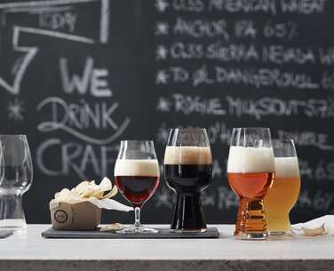 Набір пивних бокалів для дегустації 4 предмета Tasting Kit Craft Beer Glasses Spiegelau