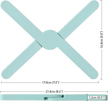 Складані силіконові підставки під гаряче 4 шт Newk