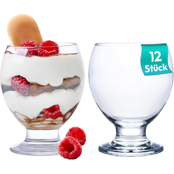 Набір креманок для мороженого 12 шт. 280 мл KONZEPT