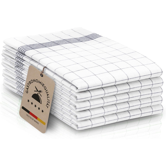 Набір кухонних рушників з 5 предметів 50 x 70 см, сірий ZOLLNER