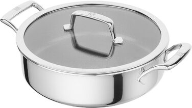 Сервірувальна сковорода 26 см з антипригарним покриттям у формі стільників із скляною кришкою Peak Zwilling