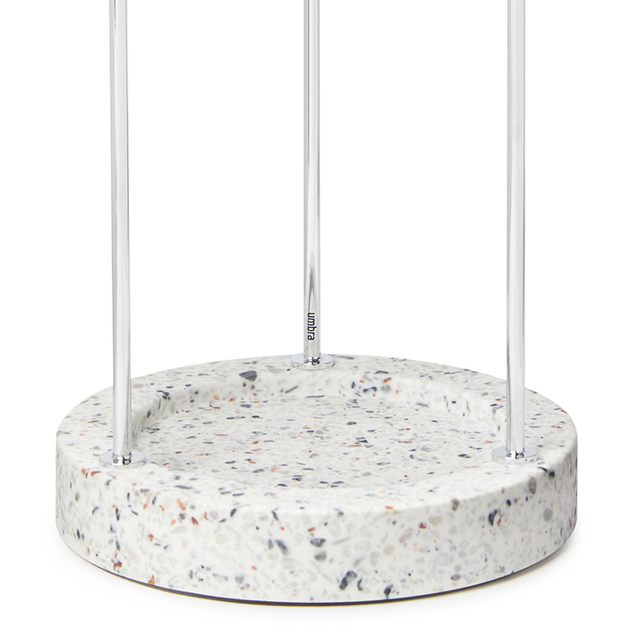 Тримач для прикрас 15 х 42 х 15 см білий Tesora terrazzo Umbra