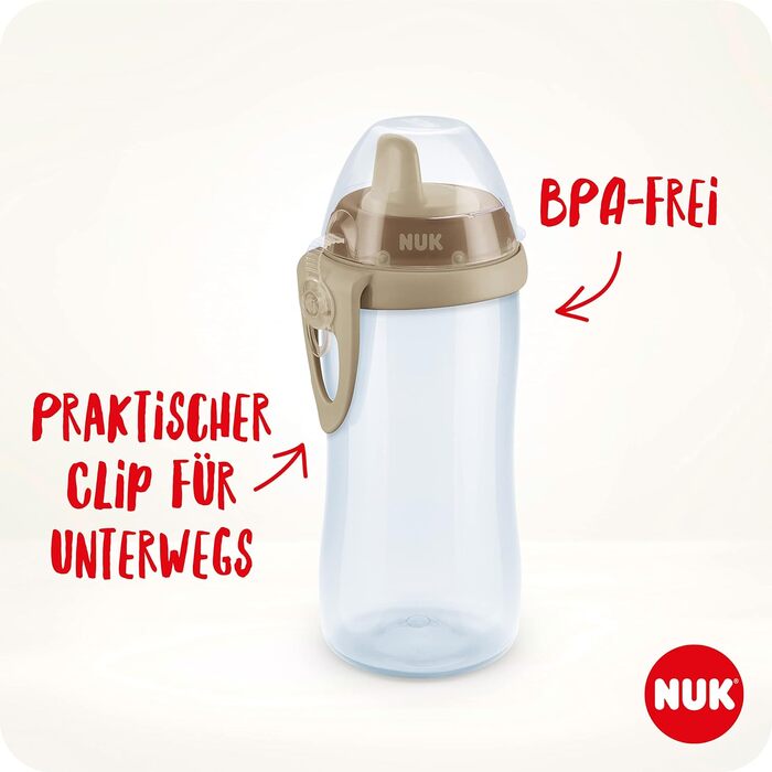 Бутылочка для кормления 300 мл, синий NUK