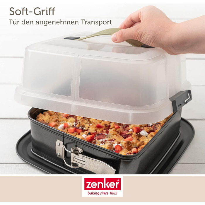 Форма для випікання з відповідною кришкою для прямого транспортування форма для випічки та транспортування (витяжка окремо), 24 шт., 8