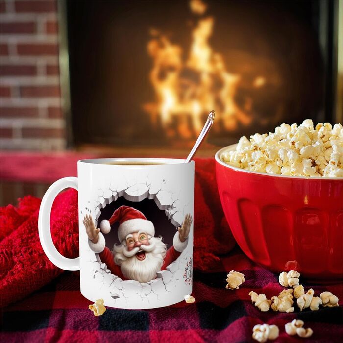Рождественская кружка с Санта-Клаусом 330 мл. TRIOSK