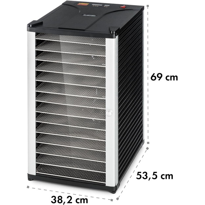 Дегідратор на 14 полиць, 1000 Вт Fruit Jerky 14 Klarstein