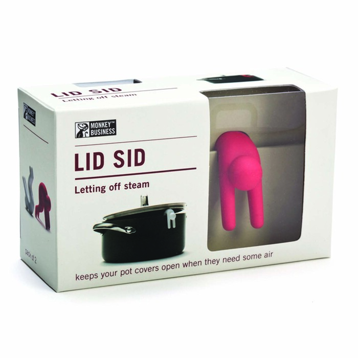 Держатель крышки на кастрюле Monkey Business Lid Sid, 2 шт.