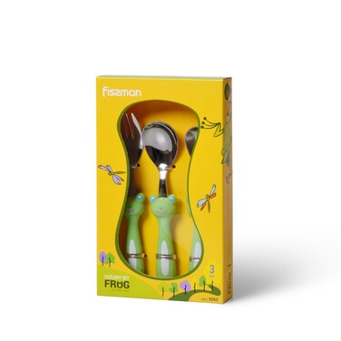 Набір столових приборів Fissman ЖАБКА 3 предмета (3562)