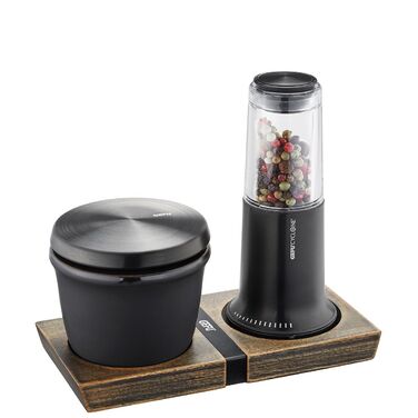 Ємність для солі та спецій, 150 мл чорна X-Plosion Gefu