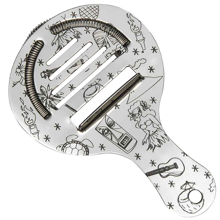 Набор бармена, 5 предметов, нержавеющая сталь, Tiki, Urbanbar (Урбанбар)