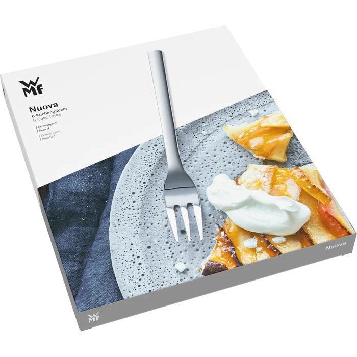 Виделка для торта, набір 6 предметів Nuova Cromargan WMF