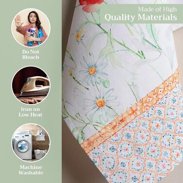 Набір з 3 багатоцільових кухонних рушників Maison d&39 Hermine Rural Christmas, 100 бавовна Барні рушники День подяки/Різдво (50 см x 70 см) (14 - Summer Whisper)