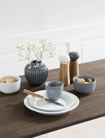 Млинок для спецій Khler Hammershøi - зручний млинок для спецій данського дизайну (білий, H14 см, одинарний)