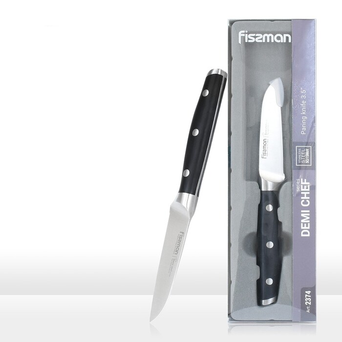 Ніж для овочів Fissman DEMI CHEF 9 см (2374)